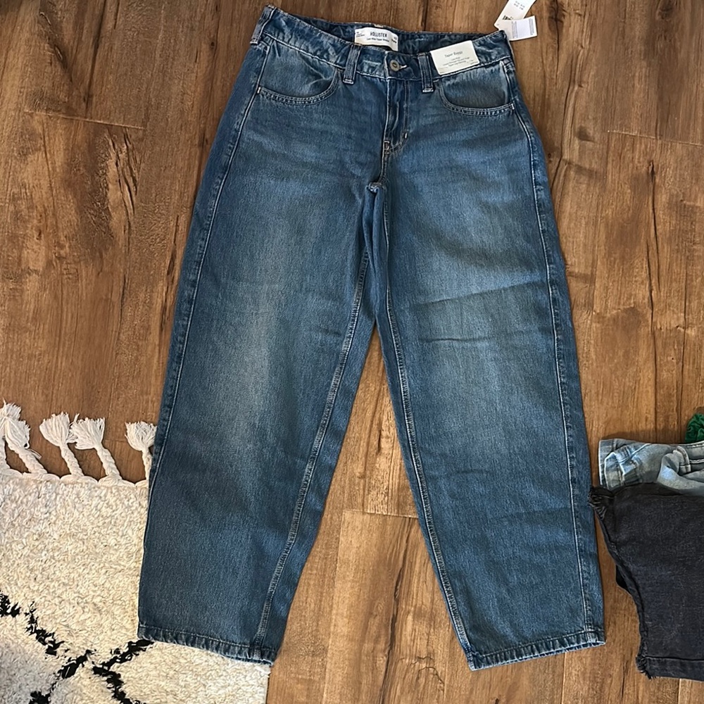 Hollister Blue Flare & Wide Leg Jeans